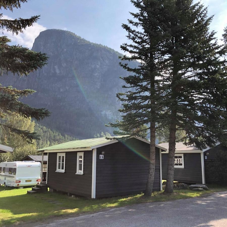 Solvgarden Camping Rysstad Ngoại thất bức ảnh