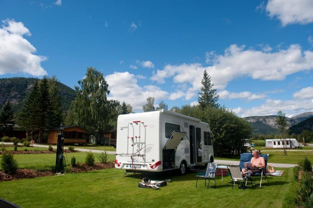 Solvgarden Camping Rysstad Ngoại thất bức ảnh